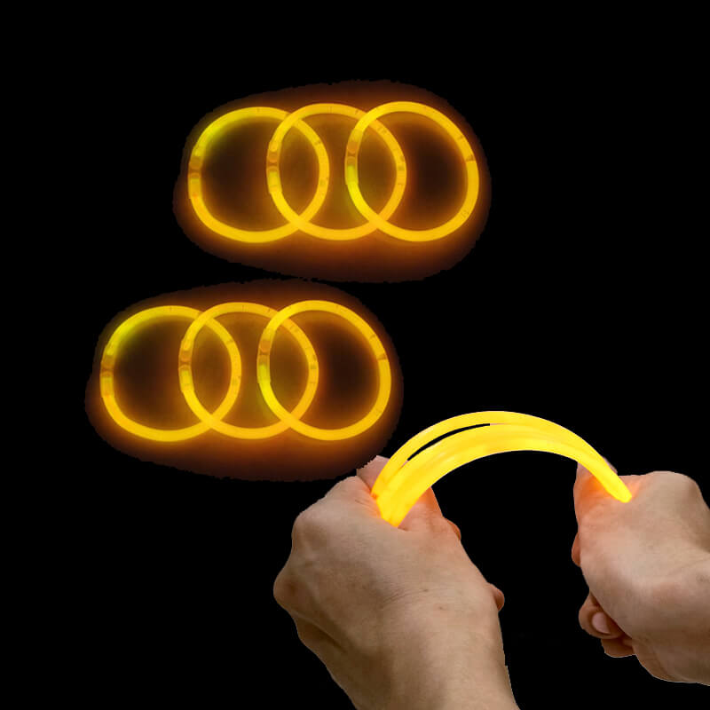 que dạ quang phát sáng màu cam que dạ quang phát sáng màu cam