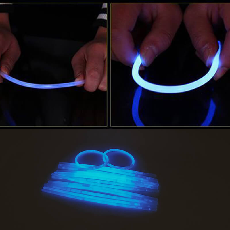 que dạ quang phát sáng màu xanh dương que dạ quang phát sáng màu xanh dương