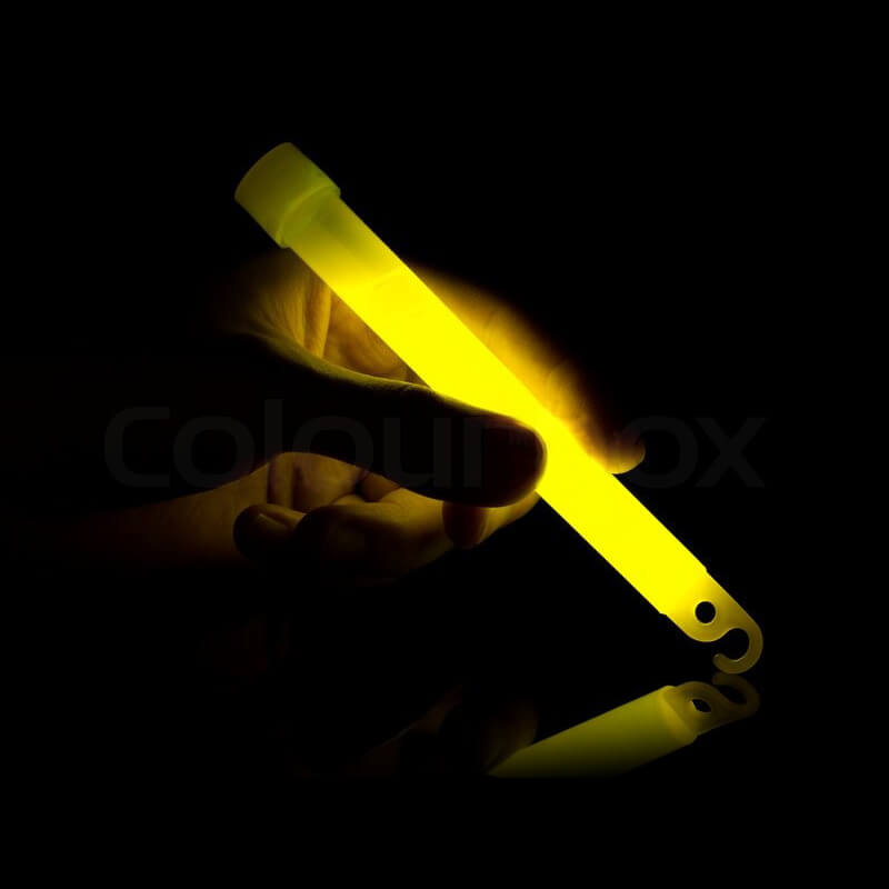 Que dạ quang phát sáng vàng - Glowstick Que dạ quang phát sáng vàng - Glowstick