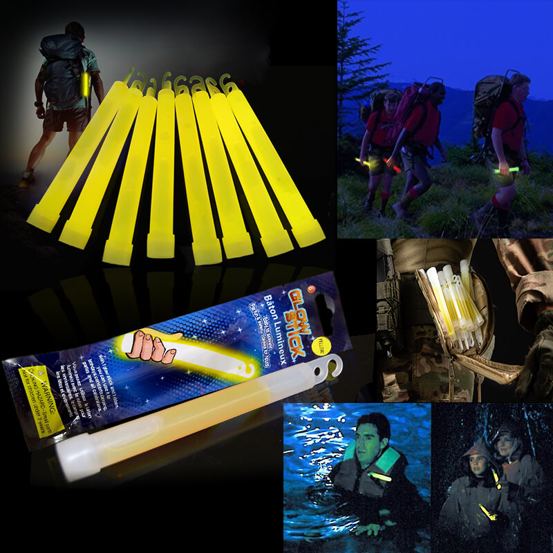 Que dạ quang phát sáng vàng - Glowstick Que dạ quang phát sáng vàng - Glowstick