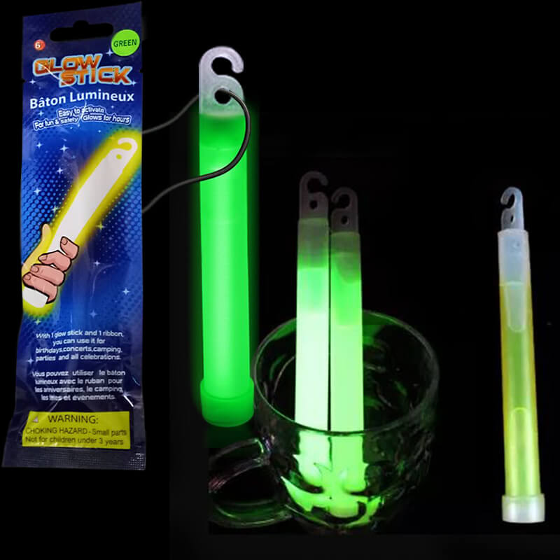 Que dạ quang phát sáng xanh lá Que dạ quang phát sáng xanh lá
