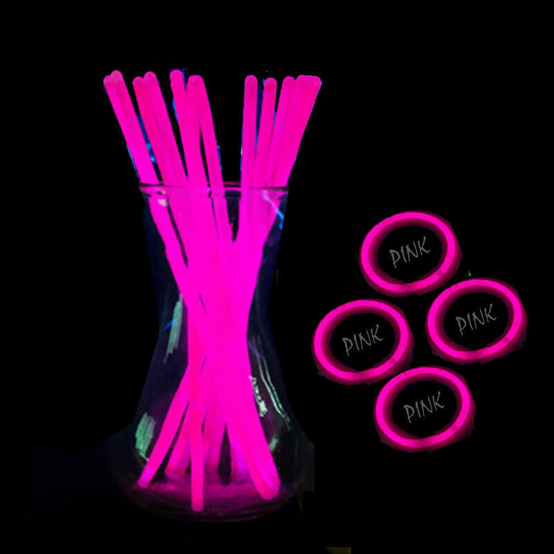 que dạ quang phát sáng màu hồng  que dạ quang phát sáng màu hồng
