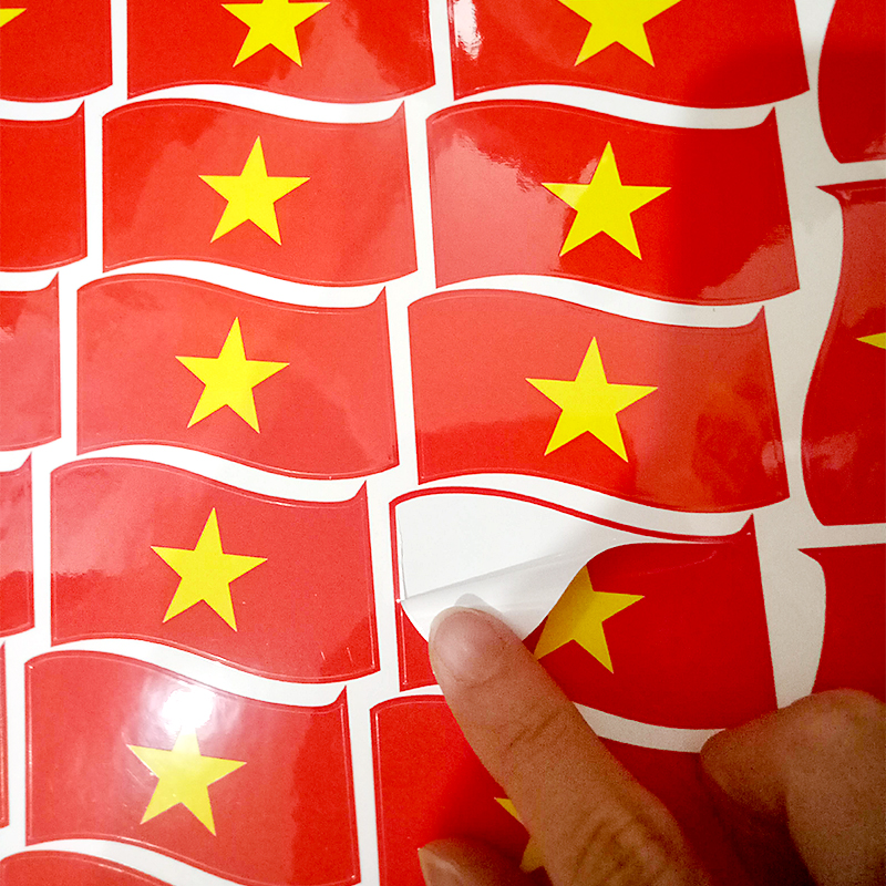 sticker dán mặt cờ việt nam sticker dán mặt cờ việt nam