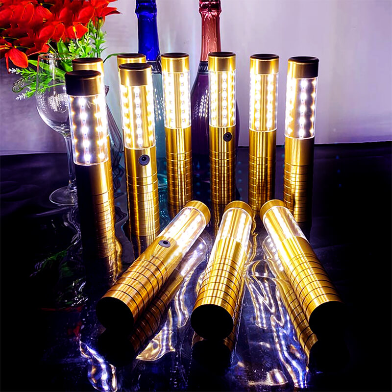 Thanh chụp đầu chai rượu vàng led trắng Thanh chụp đầu chai rượu vàng led trắng