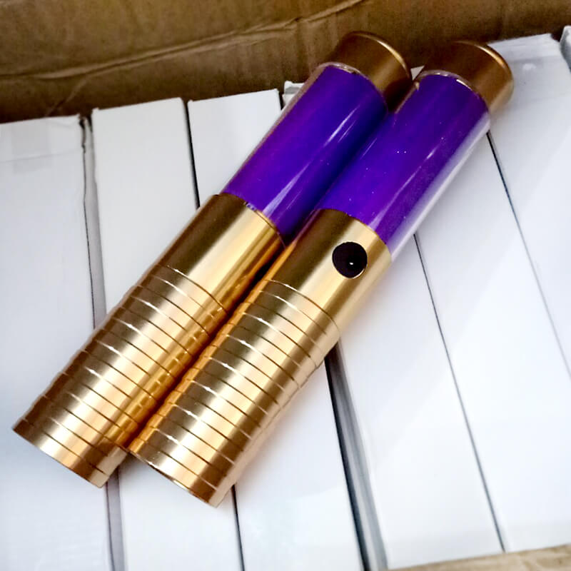 Thanh chụp đầu rượu trang trí led tím Thanh chụp đầu rượu trang trí led tím