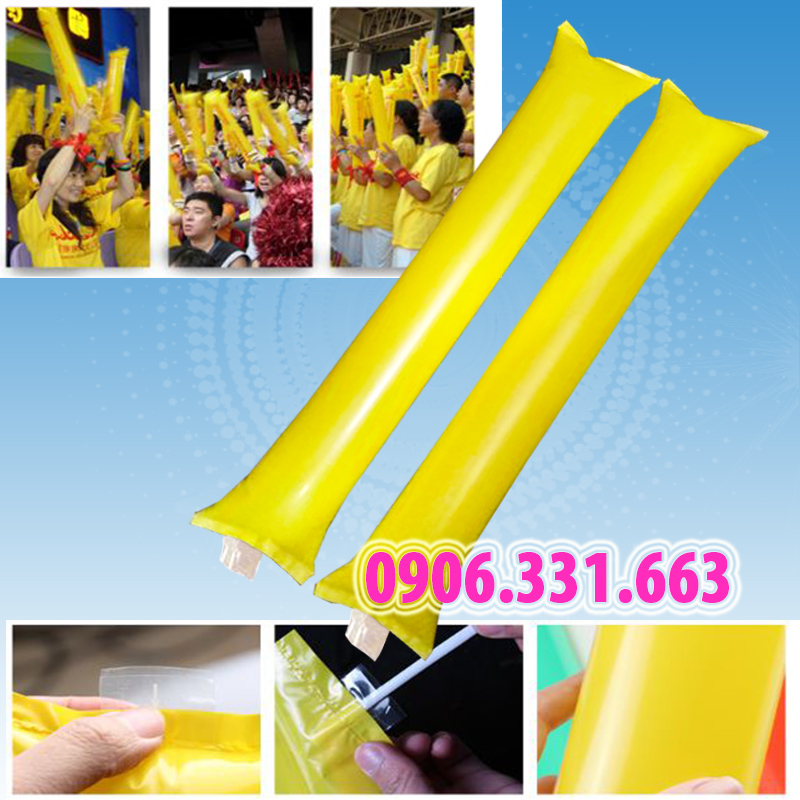 thanh đập cổ vũ màu vàng thanh đập cổ vũ màu vàng