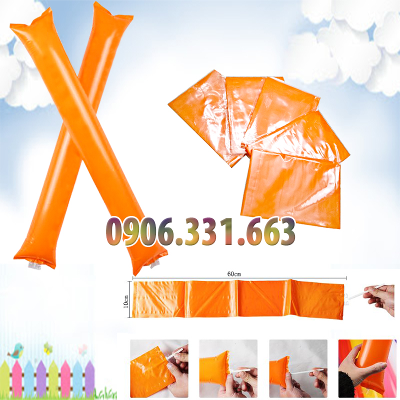 thanh đập cổ vũ siêu rẻ màu cam thanh đập cổ vũ siêu rẻ màu cam