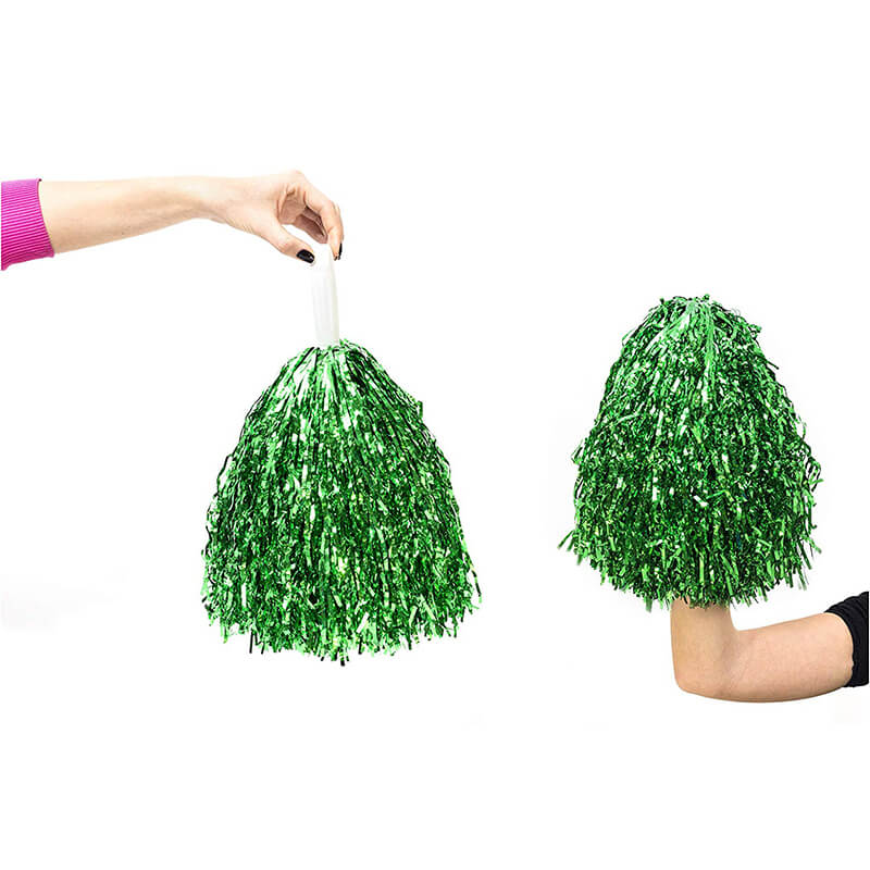 Tua rua cổ động xanh lá loại lớn Tua rua cổ động xanh lá loại lớn