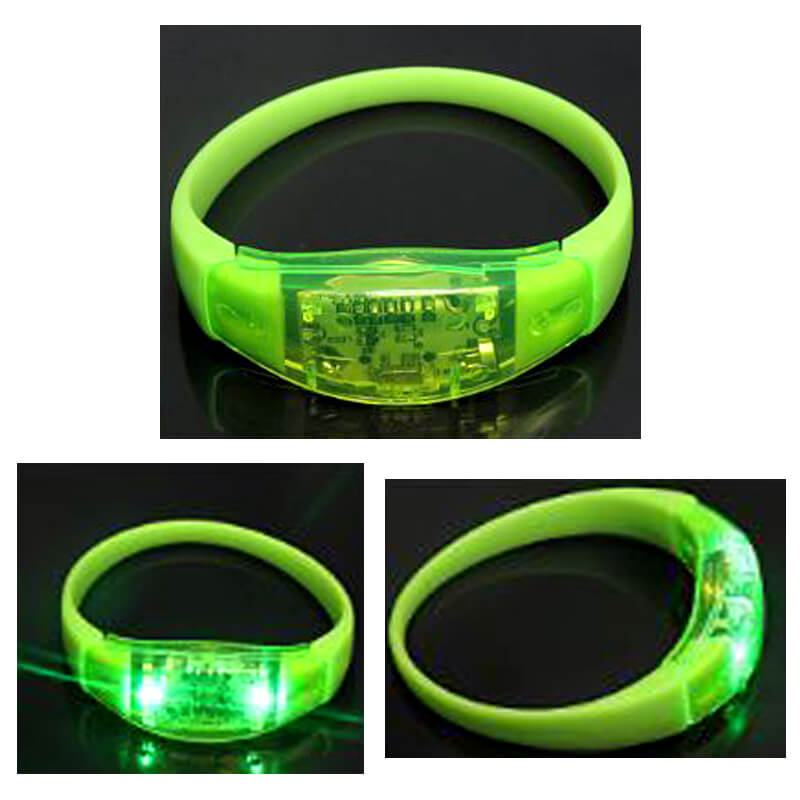 vòng đeo tay cảm ứng phát sáng led vòng đeo tay cảm ứng phát sáng led