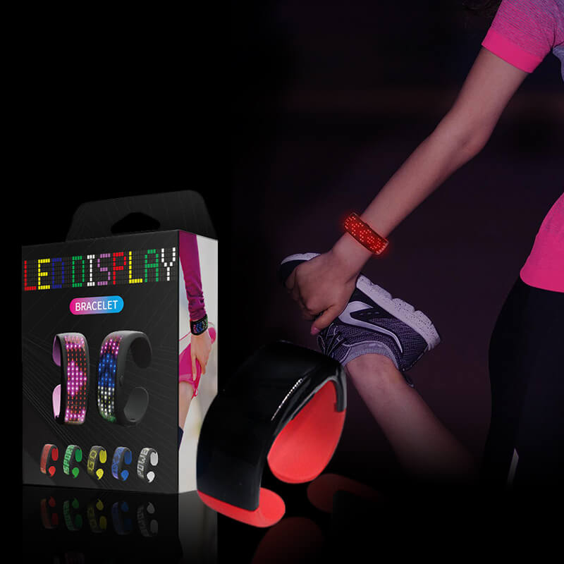 vòng đeo tay đèn led 8 chế độ phát sáng vòng đeo tay đèn led 8 chế độ phát sáng