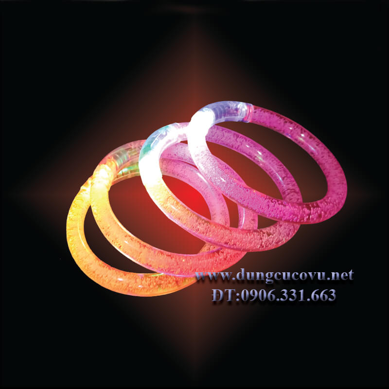 Vòng đeo tay đèn led bọt biển Vòng đeo tay đèn led bọt biển