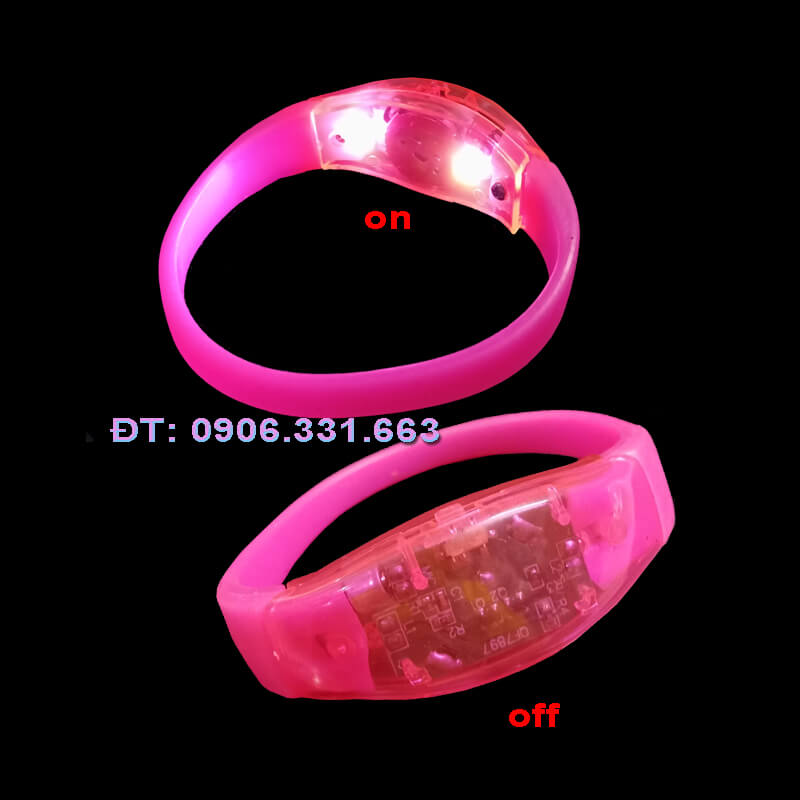 vòng đeo tay led hồng vòng đeo tay led hồng
