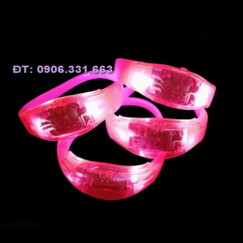 vòng đeo tay led hồng vòng đeo tay led hồng