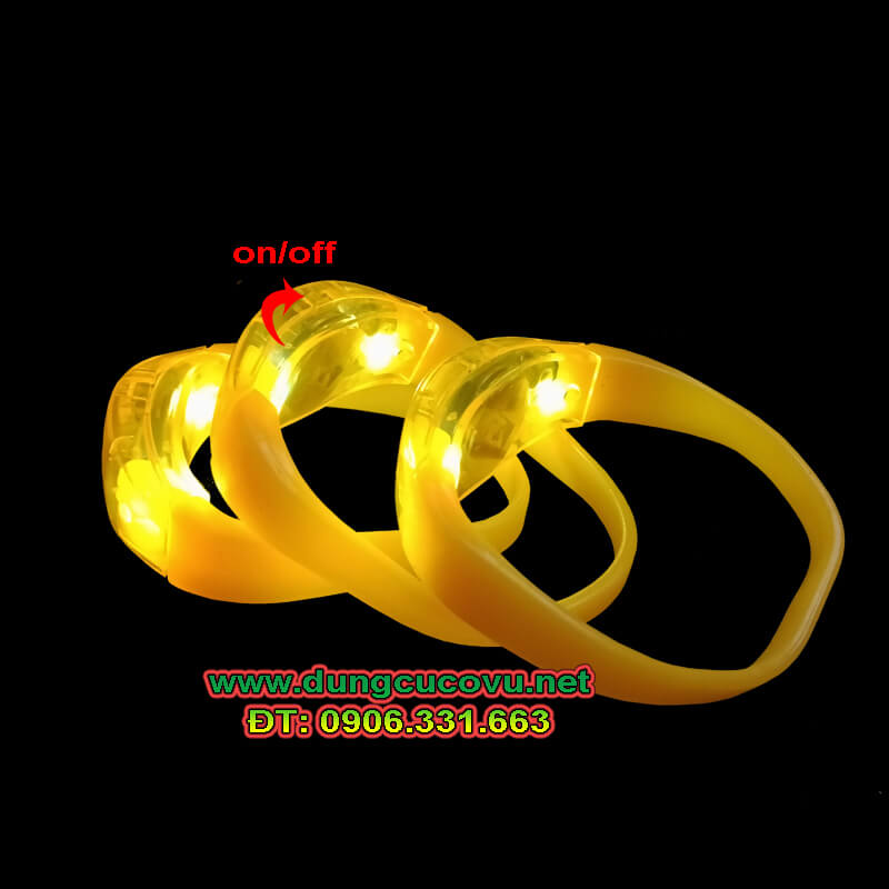 vòng led cảm ứng màu vàng  vòng led cảm ứng màu vàng