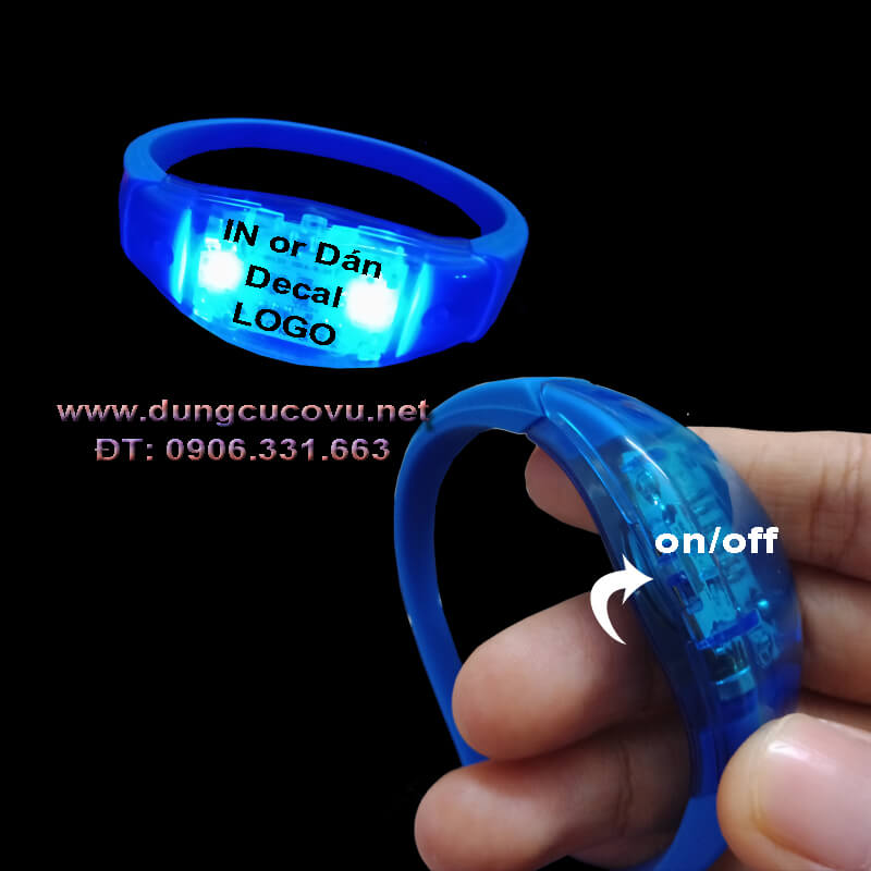 vòng đeo tay cảm ứng xanh dương vòng đeo tay cảm ứng xanh dương