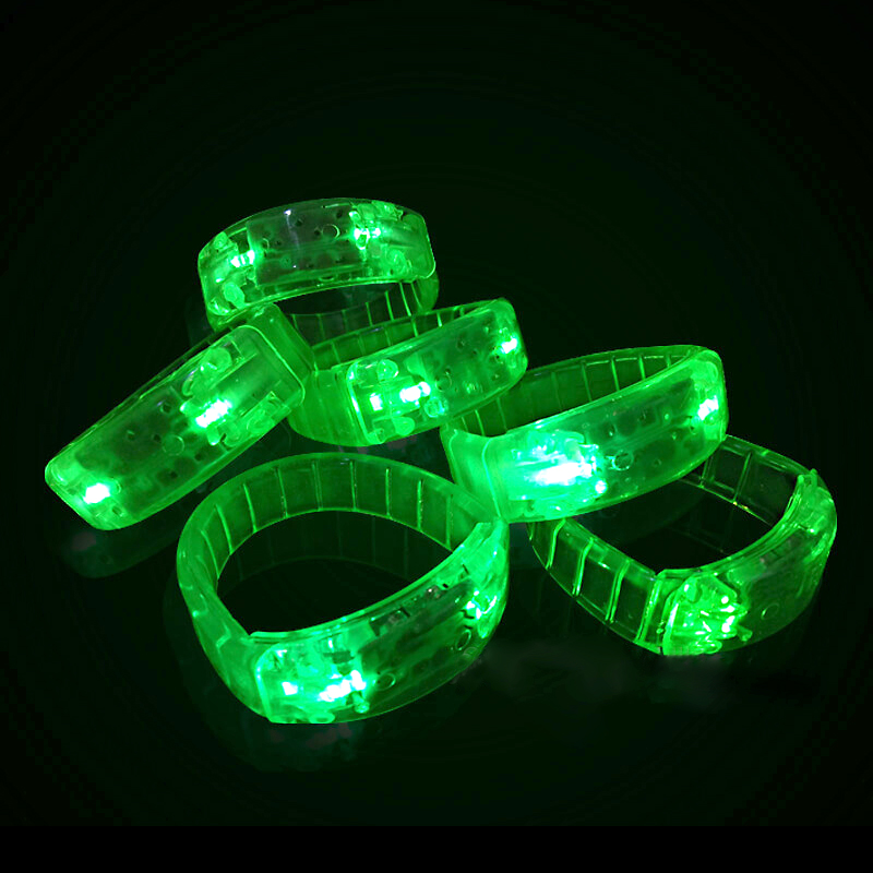 Vòng đeo tay led xanh lá 3 chế độ Vòng đeo tay led xanh lá 3 chế độ