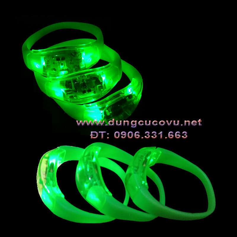 vòng đeo tay led xanh lá vòng đeo tay led xanh lá