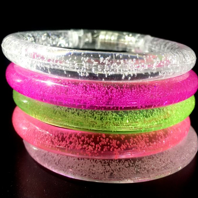 vòng đeo tay nhựa phát sáng led vòng đeo tay nhựa phát sáng led