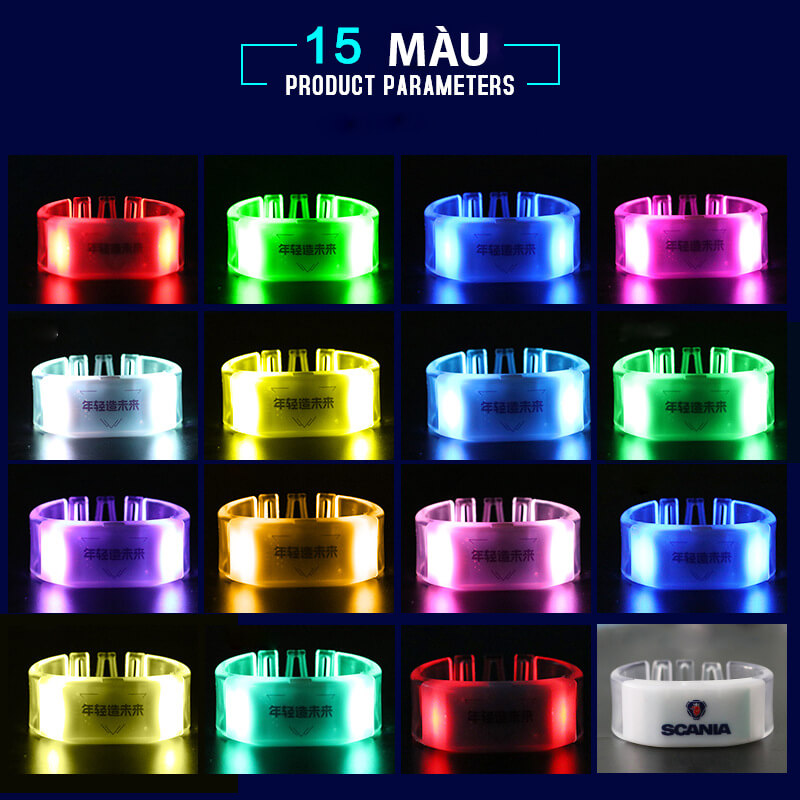 vòng điều khiển phát sáng led vòng điều khiển phát sáng led