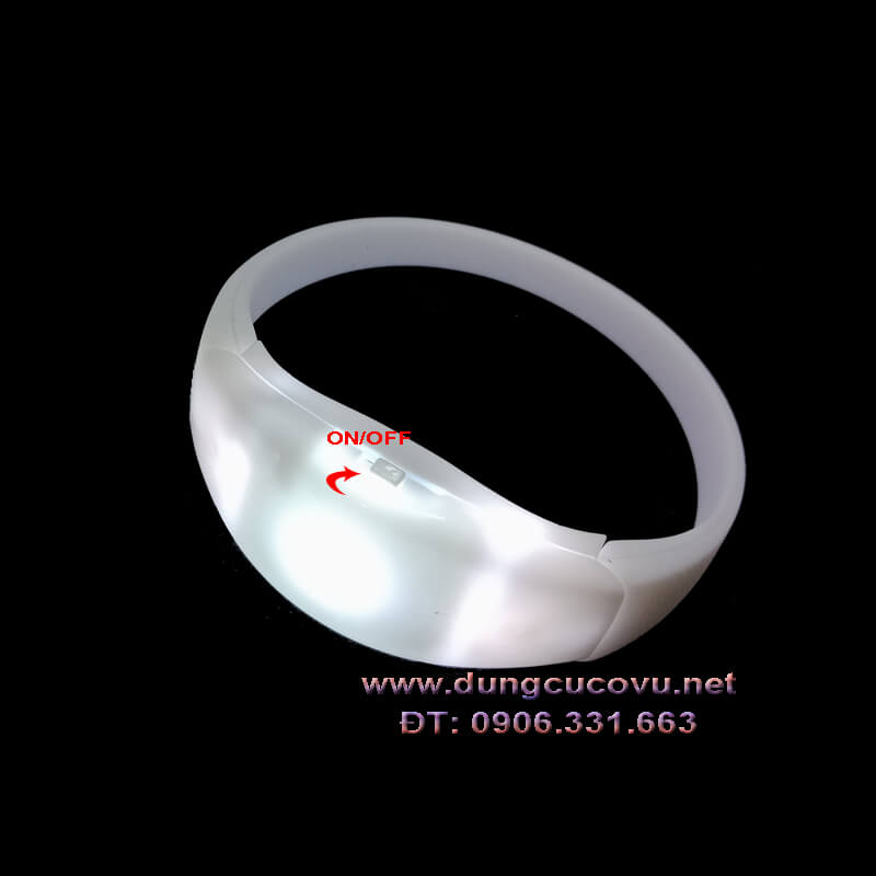 vòng tay cảm ứng 3 đèn led vòng tay cảm ứng 3 đèn led