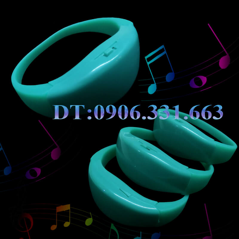 Vòng tay cao su phát sáng Vòng tay cao su phát sáng