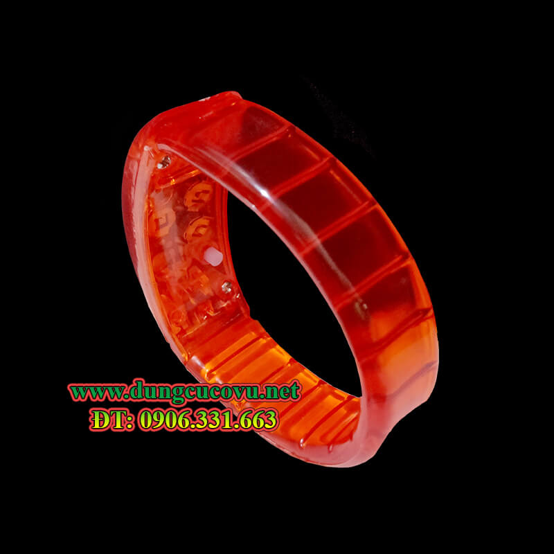 vòng tay đèn led dán logo