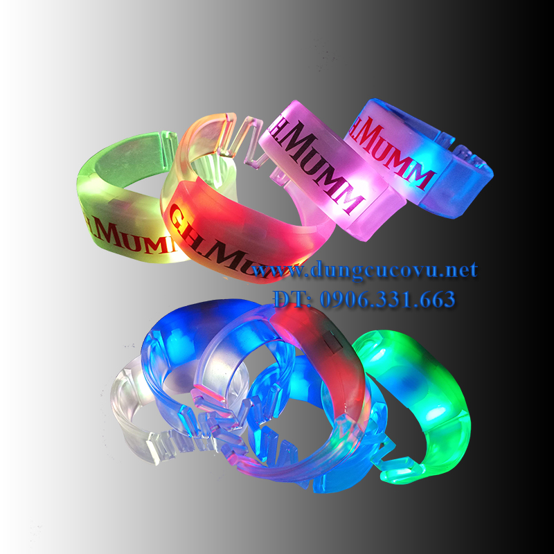 vòng tay led dán decal