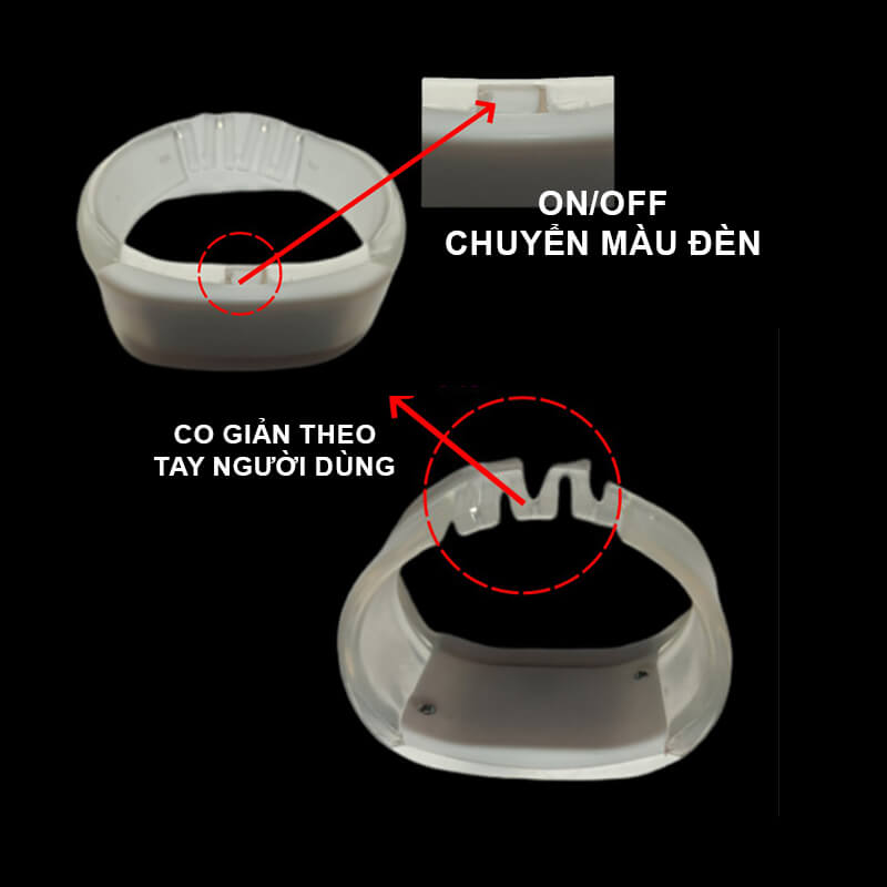 vòng tay led giá rẻ