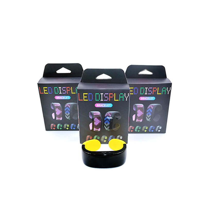 vòng tay led phát sáng vàng màn hình hiển thị 8 chế độ vòng tay led phát sáng vàng màn hình hiển thị 8 chế độ