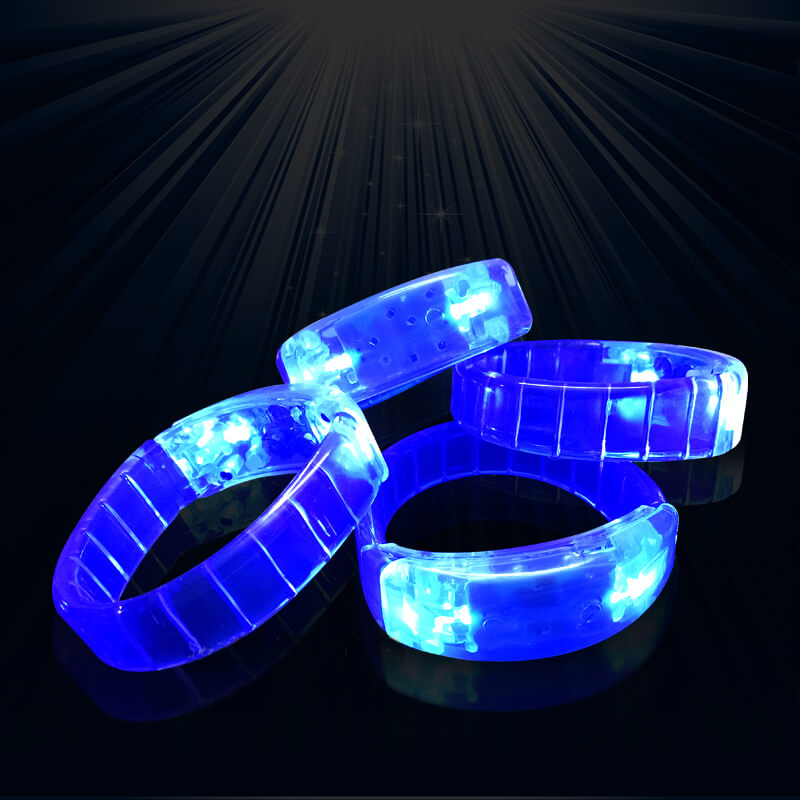 vòng đeo tay phát sáng xanh dương vòng đeo tay phát sáng xanh dương