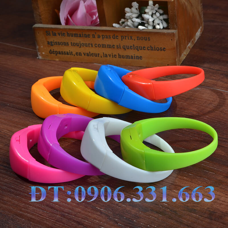 Vòng tay cao su phát sáng Vòng tay cao su phát sáng