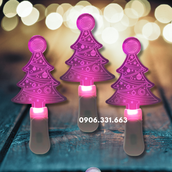Light Stick 2D Cây Thông Noel Light Stick 2D Cây Thông Noel