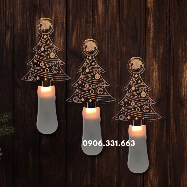 Light Stick 2D Cây Thông Noel Light Stick 2D Cây Thông Noel