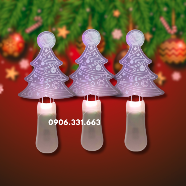 Light Stick 2D Cây Thông Noel Light Stick 2D Cây Thông Noel