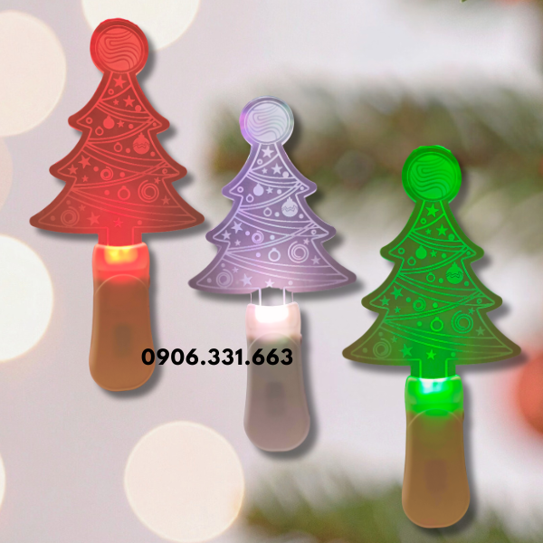 Light Stick 2D Cây Thông Noel Light Stick 2D Cây Thông Noel