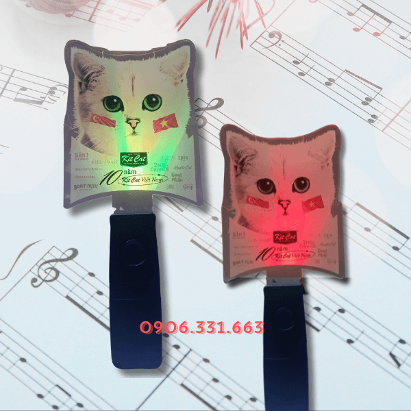 Light stick 2D in logo theo yêu cầu Light stick 2D in logo theo yêu cầu