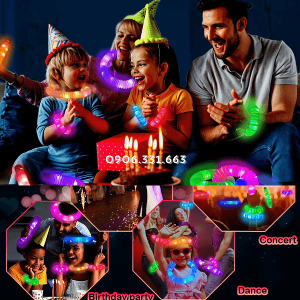 Que phát sáng LED biến hình Que phát sáng LED biến hình