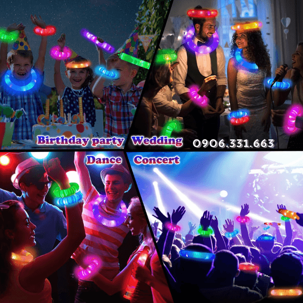 Que phát sáng LED biến hình Que phát sáng LED biến hình