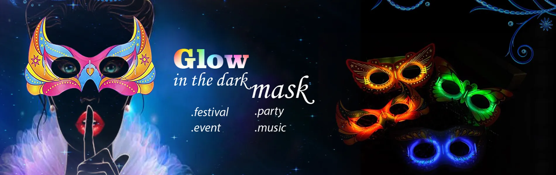 Que phát sáng dạ quang 