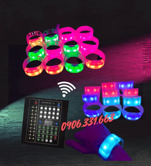 Vòng Đeo Tay Đèn LED 2025 – Bí Quyết Gây Bão Ánh Sáng Trong Mọi Sự Kiện