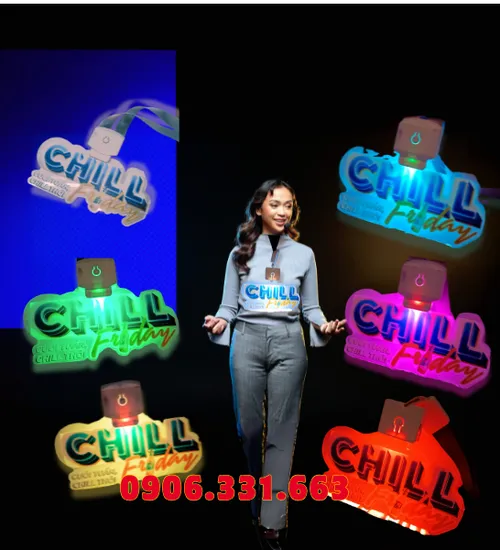 Bảng Tên Đèn LED In Màu – Bí Quyết Gây Ấn Tượng Trong Mọi Sự Kiện