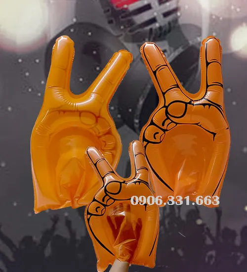 Bóng đập cổ vũ bàn tay hi