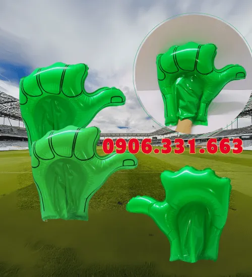 Bóng Đập Cổ Vũ Bàn Tay Xanh Lá – Vũ Khí Tạo Sóng Trong Mọi Sự Kiện Thể Thao