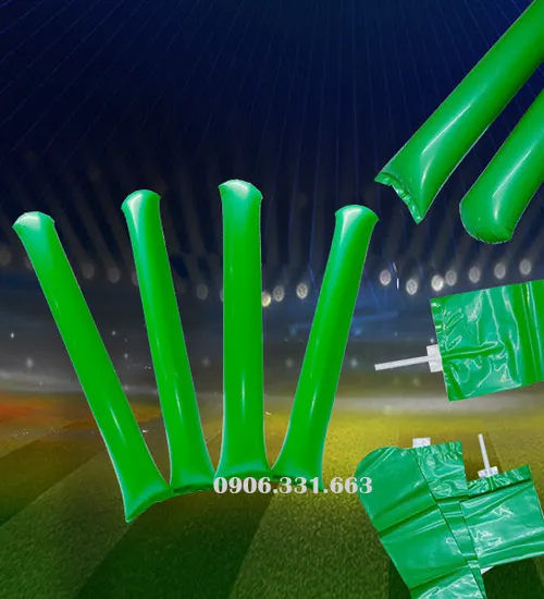 Bóng đập cổ vũ họa tiễn xanh lá