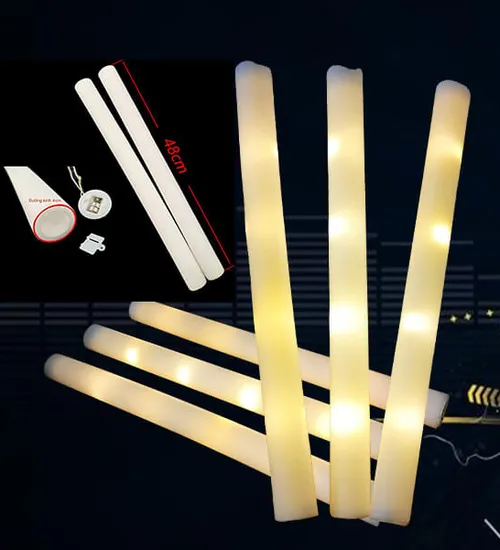 Gậy cổ vũ xốp màu vàng