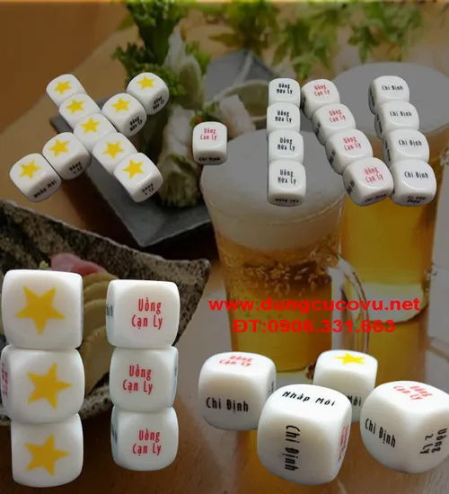 Bán xí ngầu uống bia