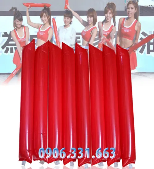 Bóng Đập Cổ Vũ Màu Đỏ – Bí Quyết Khuấy Động Sự Kiện Ngoài Trời