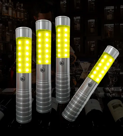 Chụp đầu rượu led vàng