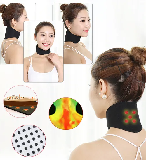 Đai quấn nóng cổ tự tỏa nhiệt, Đai massage cổ