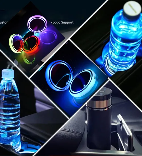 Đế lót chai nước xe ô tô